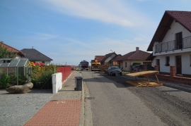 Nasavrky dostavba kanalizace, V Průhonech