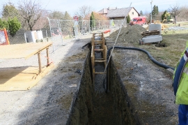Nasavrky III. etapa kanalizace vč. přípojek