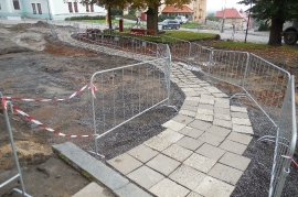 Rekonstrukce náměstí Nasavrky