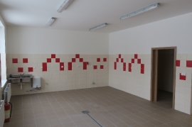 Výcviková budova pro získávání včelích produktů