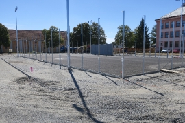 Výstavba víceúčelového sportovního hřiště v obci Chroustovice